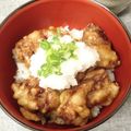 あまちゃん's cooksnap of when they made 鶏天丼.