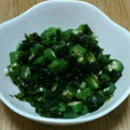 ポニーリボン's cooksnap of when they made あおさとおくらのポン酢和え.