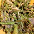mimiねこ's cooksnap of when they made タラの芽の胡麻味噌和え.