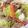 ちゃきとこです's cooksnap of when they made 春キャベツと豚肉のにんにく炒め.