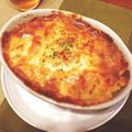 yellowhand's cooksnap of when they made 簡単！ キャベツのトマトクリームグラタン.