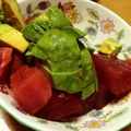 Aーーーーみ's cooksnap of when they made まろやか低糖質♡マグロアボカドユッケ.