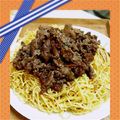 もんきち☆彡's cooksnap of when they made コストコのプルコギで☆焼きそば.