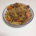 春風☆'s cooksnap of when they made 豚こま肉で！はちみつみそ豚炒め.