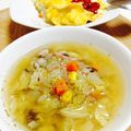 ロミカオ's cooksnap of when they made キャベツのコンソメスープ.