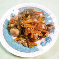 幸せのカケラ's cooksnap of when they made ピーマンと鶏モモの塩炒め.