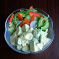 ＊はちおさん＊'s cooksnap of when they made アボカドと絹豆腐のサラダ.