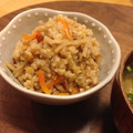 MONJIsan's cooksnap of when they made 舞茸と切り干し大根の炊き込み玄米ご飯.