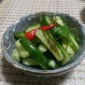 くみぽ's cooksnap of when they made 夏のお漬け物♫きゅうり＆塩昆布.