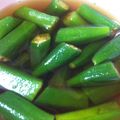 たっぷりたまご's cooksnap of when they made オクラ☆おひたし.