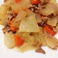 suusanex's cooksnap of when they made 懐かしい味〜大根の味噌煮込み.