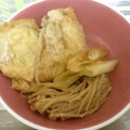 リボン。's cooksnap of when they made 油揚げで卵巾着&野菜のすき焼き煮.