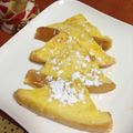 Konurichan's cooksnap of when they made メープルオレンジのフレンチトースト.
