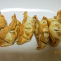 YOSHIMAYUv's cooksnap of when they made 揚げ餃子？！【ノンフライヤーレシピ】.