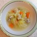 ちはるき27's cooksnap of when they made 鶏きゃべスープ.