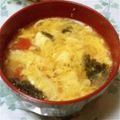 キーウィさん's cooksnap of when they made *♡トマトと卵の鶏ガラスープ♡*.