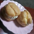 弱虫ケーキ's cooksnap of when they made キャラメルカスタードのシュークリーム。.