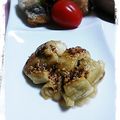 ＴＯＭＯＷＡＴ's cooksnap of when they made 魚焼グリルで焼き茄子、マスタード醤油かけ.