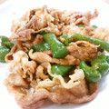 ♡mana's cooksnap of when they made 韓国風豚ロースとピーマンのしょうが焼き.