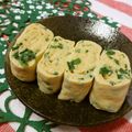 赤い電話's cooksnap of when they made お弁当に☆にらの卵焼き.
