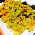 566's cooksnap of when they made プーパッポンカリー★カニカマのカレー炒め.