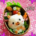 みうきー's cooksnap of when they made さつま揚げくまちゃん＊キャラ弁.