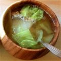 ありんcc's cooksnap of when they made 栄養満点♡春キャベツの納豆味噌汁.