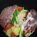 saori2430's cooksnap of when they made ツナクリームのトマト＆生ハム冷製パスタ☆.