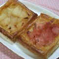 のりこりん's cooksnap of when they made 簡単成型のサクサクアップルパイ.