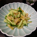 ぼのつま's cooksnap of when they made きゅうりと塩くらげの和え物.