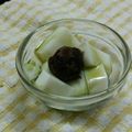 ☆まきころ☆'s cooksnap of when they made 桜と抹茶蜜の牛乳かん.