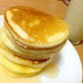 たらさん_'s cooksnap of when they made 【簡単】幸せふわもちパンケーキ.