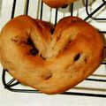 R♡♡R's cooksnap of when they made ＨＢで♡ハートのいちごミルクパン.