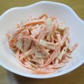 daikanon's cooksnap of when they made にんじんとハムだけのサラダʕ•̫͡•ʔ❤.