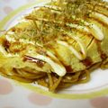 まじゅじゅ's cooksnap of when they made 余った焼きそばでチーズオムソバ☆.