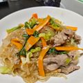 ✿月華❀'s cooksnap of when they made ■豚ばらとキャベツと春雨の炒め物■.