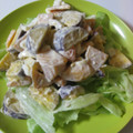Bランチ★'s cooksnap of when they made さつまいもと柿のスイートサラダ.