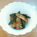 奈桜のママ's cooksnap of when they made 筍とスナップエンドウの木の芽味噌和え.