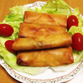 ユキヲ。's cooksnap of when they made 簡単☆筍の春巻き.