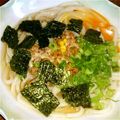 さちっぺり's cooksnap of when they made 釜玉納豆うどん.