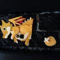３兄妹まま's cooksnap of when they made キャラ弁＊パズドラ レアガチャドラ♪.