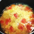yーming's cooksnap of when they made 簡単！トマトと玉子の中華スープ.
