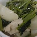 ぶーたーこー's cooksnap of when they made 塩麹鶏とかぶの蒸し煮.