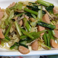 けんしんまる's cooksnap of when they made 小松菜と桜えびの和風パスタ♪妊婦さんにも.