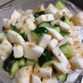 わんめぐ's cooksnap of when they made 簡単あっさり☆なが芋ときゅうりの梅和え.
