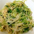らむねまん7's cooksnap of when they made モヤシと水菜のナムル.