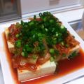 smdnbk's cooksnap of when they made 簡単！あと一品に♪豆腐キムチのせ♪.