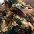 emu♪'s cooksnap of when they made 母の味♡葉玉ねぎの卵とじ.