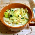 chiyo-co's cooksnap of when they made 野菜たっぷりミルクスープ♡.