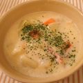 173chan's cooksnap of when they made 冬は簡単♡濃厚クラムチャウダー（≧∇≦）.